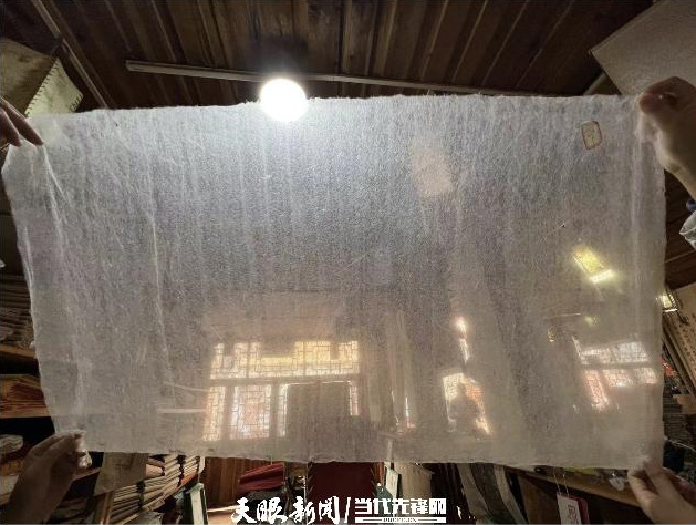 制作出來的迎春紙 制作出來的迎春紙